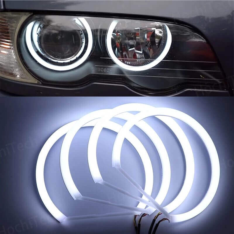 Ангельские глазки LED Cotton BMW E46 Angel Eyes (2x131mm, 2x146mm)