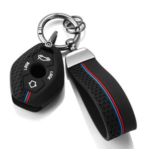 Силиконовый чехол с брелком на ключ bmw e46 e39 e38 e53 e60 e83